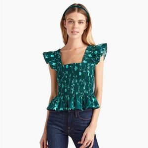The Paz Top Hill House Sz S Green